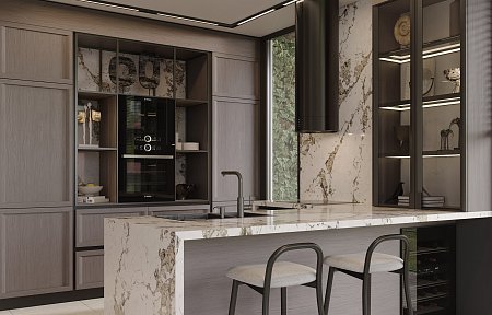 Заказать кухню Кухонный гарнитур Луна в Ноябрьске